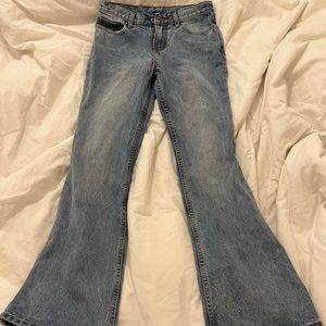 j galt brandy melville flare low rise jeans size small never worn